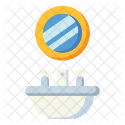 Sink Mirror  Icon