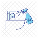 Sink Tap Disinfection  Icon