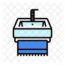 Sink Towel Rack Icon