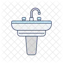 Sink With Faucet Bathroom Organization Under Mount Sink Icon