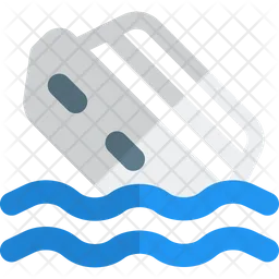 Sinking In Water  Icon
