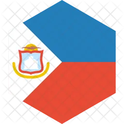 Sint marten Flag Icon