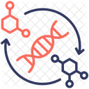 Sintese Dna Molecula Ícone