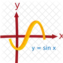 Sinusoidal Function  Icon