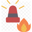 Siren Fire Light Icon