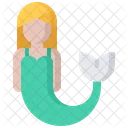 Sirena Peces Fantasia Icon