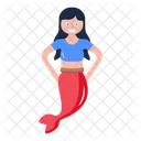 Personaje De Ficcion Sirena Hada Icono