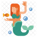 Sirenas Criatura Leyenda Icon