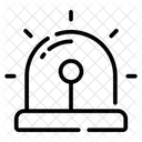 Sirene Polizeisirene Alarmton Symbol