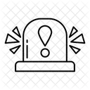 Sirenenalarm Symbol