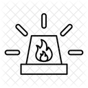 Sirenenlicht Symbol