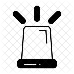 Sirenenlicht  Symbol