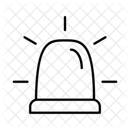 Sirenenlicht  Symbol