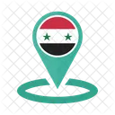 Siria Bandeira Ícone