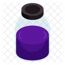 Sirop Medicament Liquide Flacon De Medicament Icône
