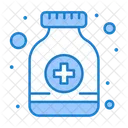 Sirup Sirupflasche Pillen Icon