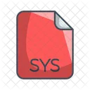 Sys Sistema Archivo Icono