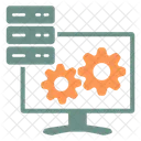 Sistema Configuracion Sitio Web Icono