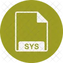 Sistema Archivo Extension Icono