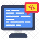 Codificacao De Sistema Programacao De Sistema Desenvolvimento De Software Ícone