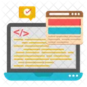 Codificacao De Sistema Programacao De Sistema Desenvolvimento De Software Ícone