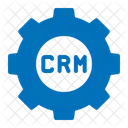 Sistema Crm Engrenagem Roda Dentada Ícone