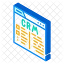 Sistema crm  Icono