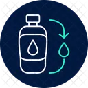 Sistema De Agua Reutilizable Reutilizable Agua Icono