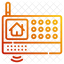 Sistema de alarme residencial  Ícone