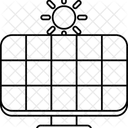 Sistema Painel Energia Ícone