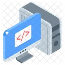 Sistema De Codificacao Software De Codificacao Programacao Ícone