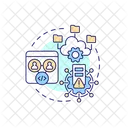 Distribuido Fuente Repositorio Icon