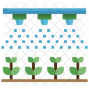 Sistema De Economia De Agua Sistema De Agua Agricultura Ícone