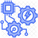 Sistema De Energia Energia Eletricidade Ícone