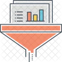 Sistema De Filtrado De Datos Icono