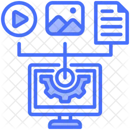 Sistema de gerenciamento de conteúdo  Ícone