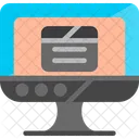 Sistema De Gestion De Aprendizaje LMS Educacion En Linea Icono
