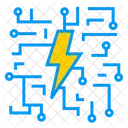 Inteligência artificial no sistema de energia  Ícone