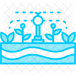 Sistema de irrigação  Ícone