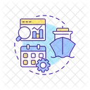 Sistema de mantenimiento planificado  Icono