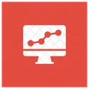 Sistema De Monitoramento Graficos Relatorio Icon