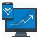 Sistema de monitoramento on-line  Ícone