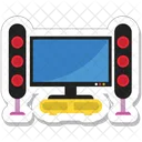 Musica Sistema Monitor Icon