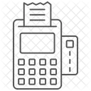 Sistema De Pagamento Icone Thinline Ícone