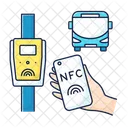 NFC Color Icono Icono