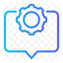 Sistema De Processamento Processamento De Linguagem Natural Automacao Ícone