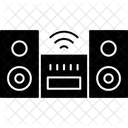 Sistema De Sonido Reproductor De Musica Multimedia Icono