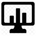 Sistema Di Monitoraggio Grafico Schermo Icon