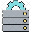 Sistema Di Raccolta Dati Gestione Gestione Del Server Dati Icon