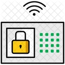 Sistema Di Sicurezza Serratura Locksmart Domotica Icon